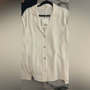 New with tags Oak and Fort Long Sleeve Blouse/ Blazer